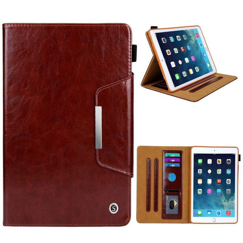 Folio-hoesje voor iPad 10.2" (2020) (2019) Zilveren Sluiting