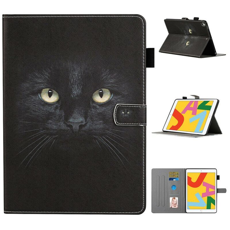 Folio-hoesje voor iPad 10.2" (2020) (2019) Zwarte Kat