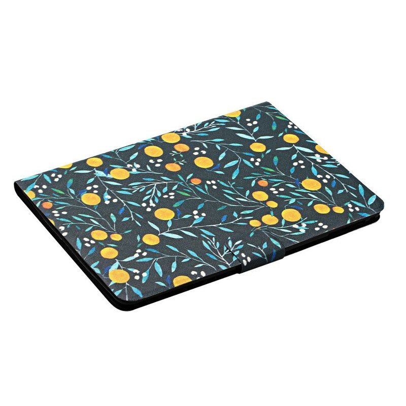 Leren Hoesje voor iPad 10.2" (2020) (2019) Bloemen