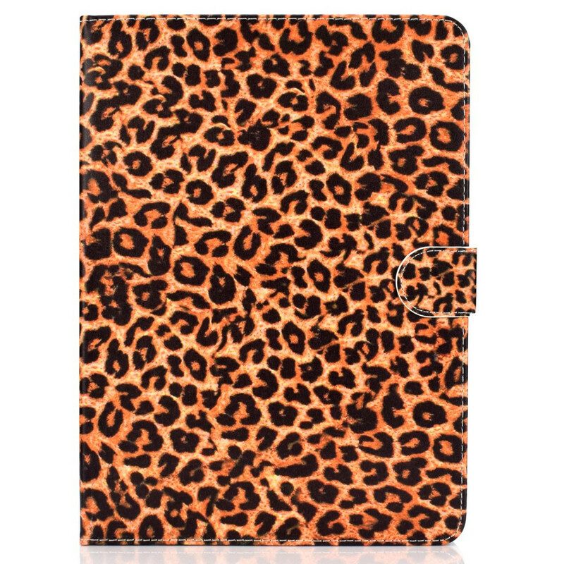 Leren Hoesje voor iPad 10.2" (2020) (2019) Luipaard