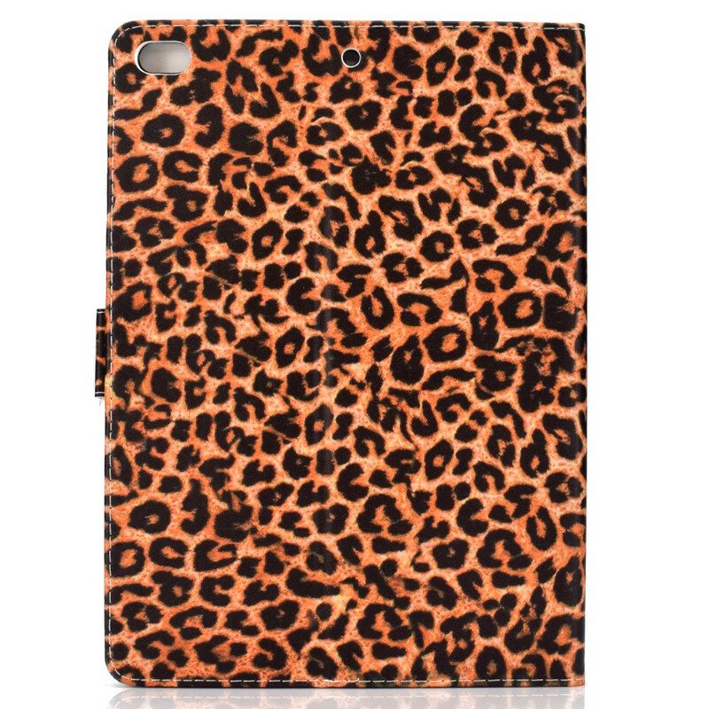 Leren Hoesje voor iPad 10.2" (2020) (2019) Luipaard