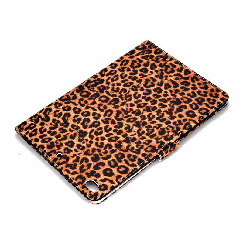 Leren Hoesje voor iPad 10.2" (2020) (2019) Luipaard