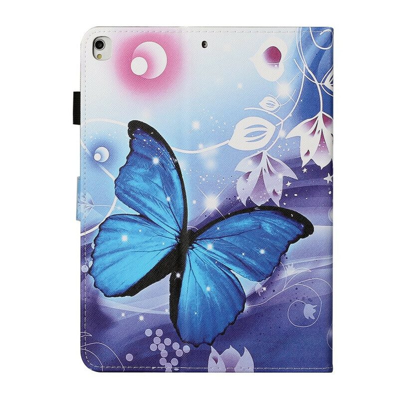 Leren Hoesje voor iPad 10.2" (2020) (2019) Magische Vlinder