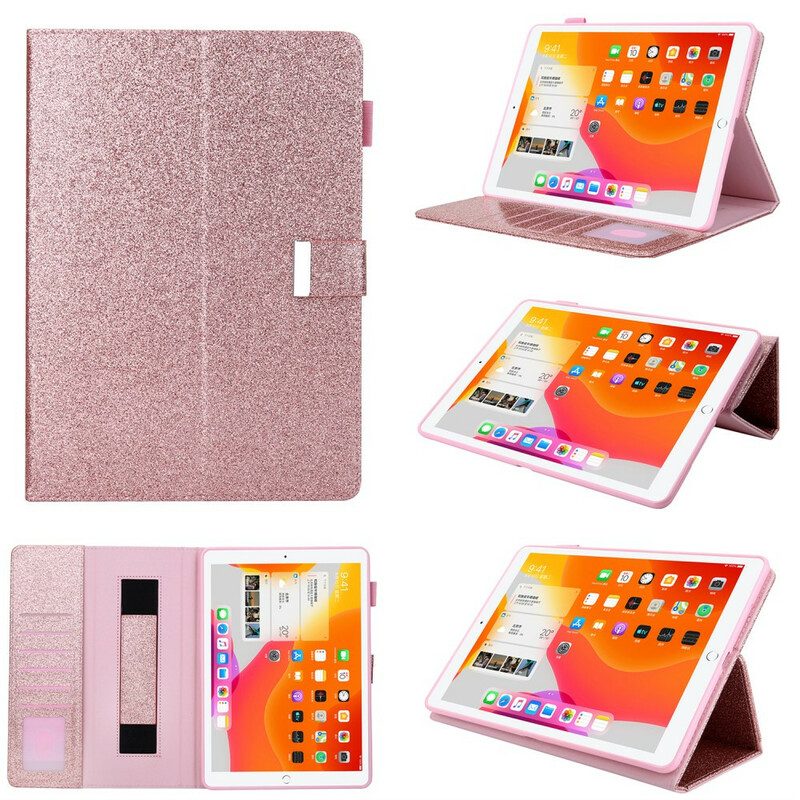 Leren Hoesje voor iPad 10.2" (2020) (2019) Ondersteuning Van Kunstleer Handsfree