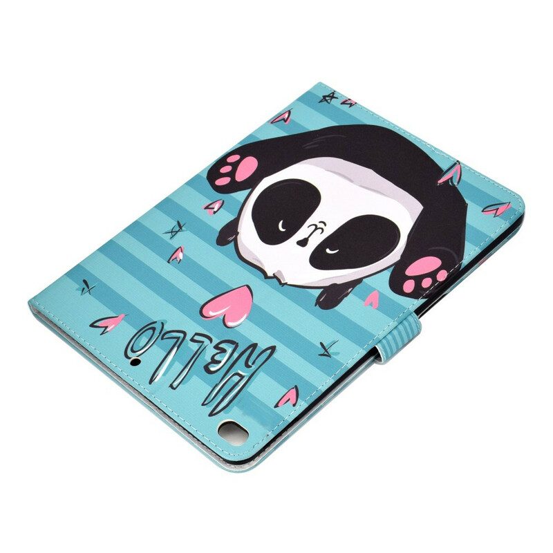 Leren Hoesje voor iPad 10.2" (2020) (2019) Panda