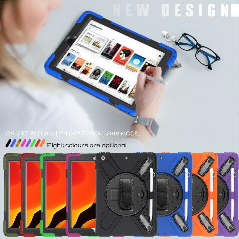 Telefoonhoesje voor iPad 10.2" (2020) (2019) X-vorm Multifunctioneel