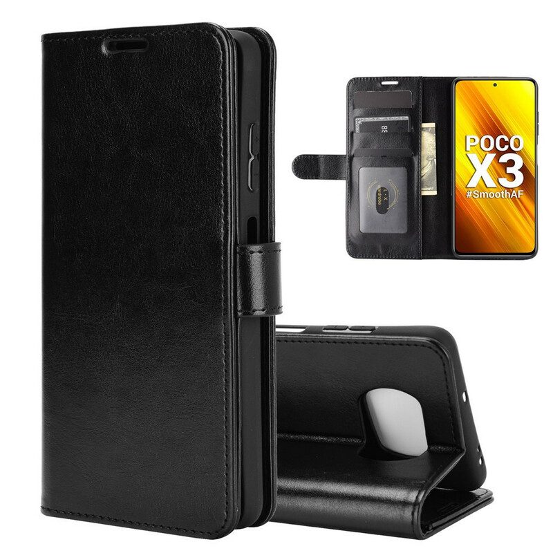 Flip Case voor Poco X3 / X3 Pro / X3 NFC Ultra Kunstleer