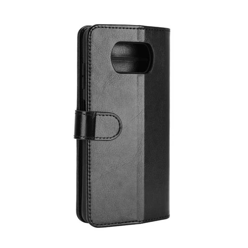 Flip Case voor Poco X3 / X3 Pro / X3 NFC Ultra Kunstleer