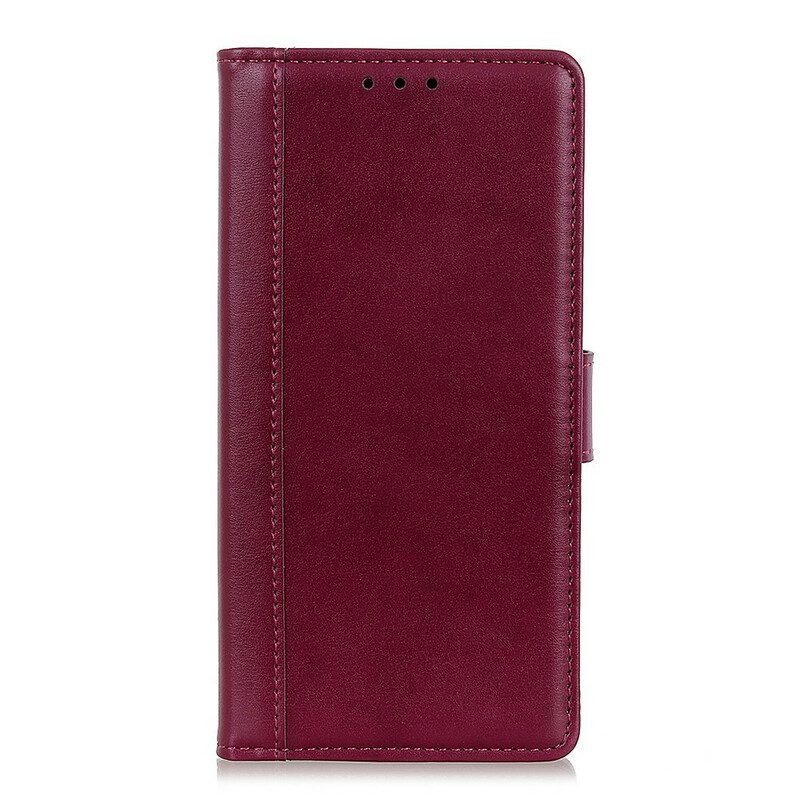 Folio-hoesje voor Poco X3 / X3 Pro / X3 NFC Leren Styling