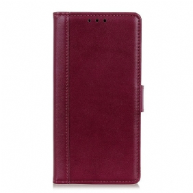 Folio-hoesje voor Poco X3 / X3 Pro / X3 NFC Leren Styling