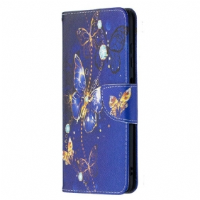 Folio-hoesje voor Poco X3 / X3 Pro / X3 NFC Magische Vlinders