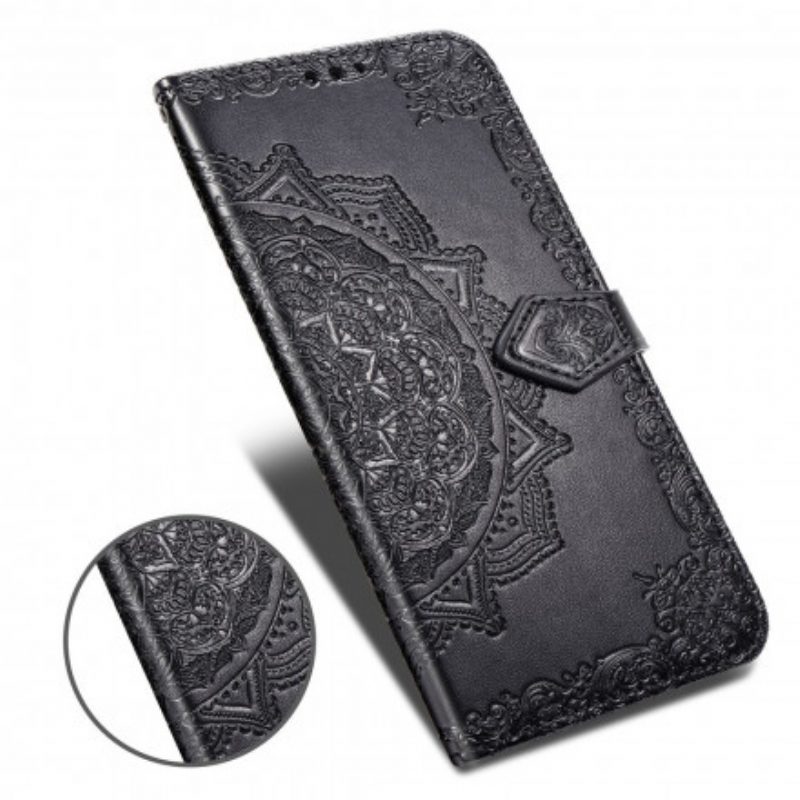 Folio-hoesje voor Poco X3 / X3 Pro / X3 NFC Mandala Middeleeuwen