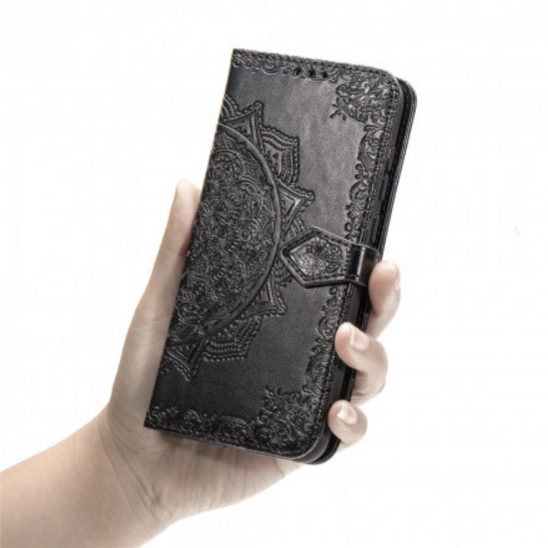 Folio-hoesje voor Poco X3 / X3 Pro / X3 NFC Mandala Middeleeuwen