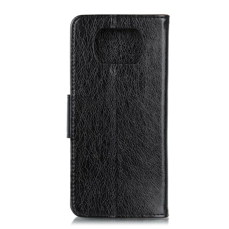 Folio-hoesje voor Poco X3 / X3 Pro / X3 NFC Splitnappaleer