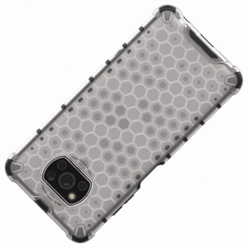 Hoesje voor Poco X3 / X3 Pro / X3 NFC Honingraatstijl