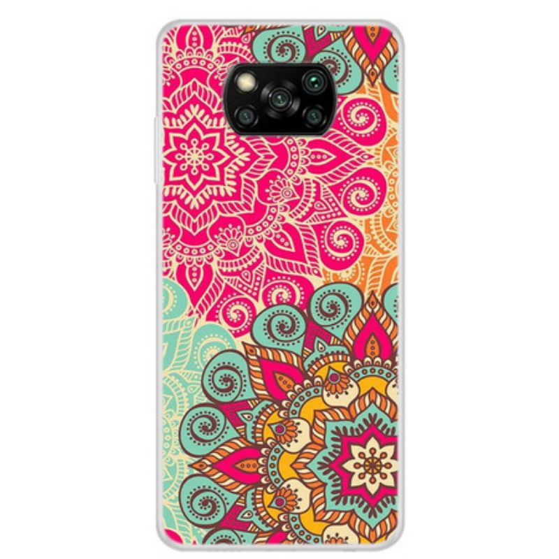 Hoesje voor Poco X3 / X3 Pro / X3 NFC Mandala-trend