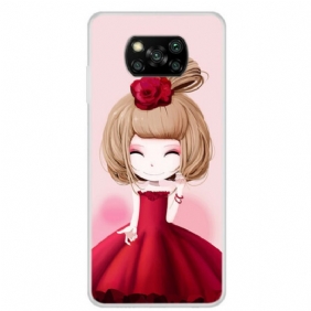 Hoesje voor Poco X3 / X3 Pro / X3 NFC Manga Dame