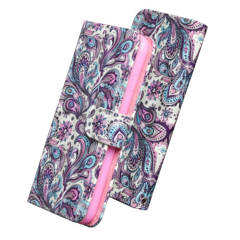 Leren Hoesje voor Poco X3 / X3 Pro / X3 NFC Bloemen Patronen