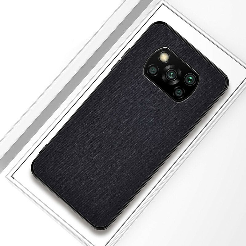 Telefoonhoesje voor Poco X3 / X3 Pro / X3 NFC Stoffen Textuur