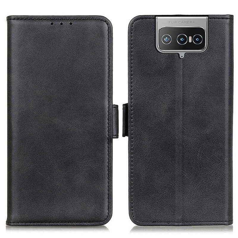 Folio-hoesje voor Asus Zenfone 8 Flip Flip Case Flipflap Dubbel