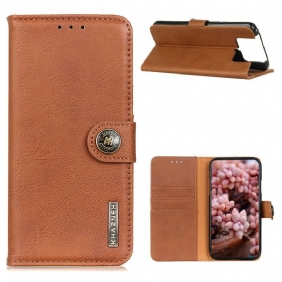 Folio-hoesje voor Asus Zenfone 8 Flip Flip Case Imitatieleer Khazneh Flip