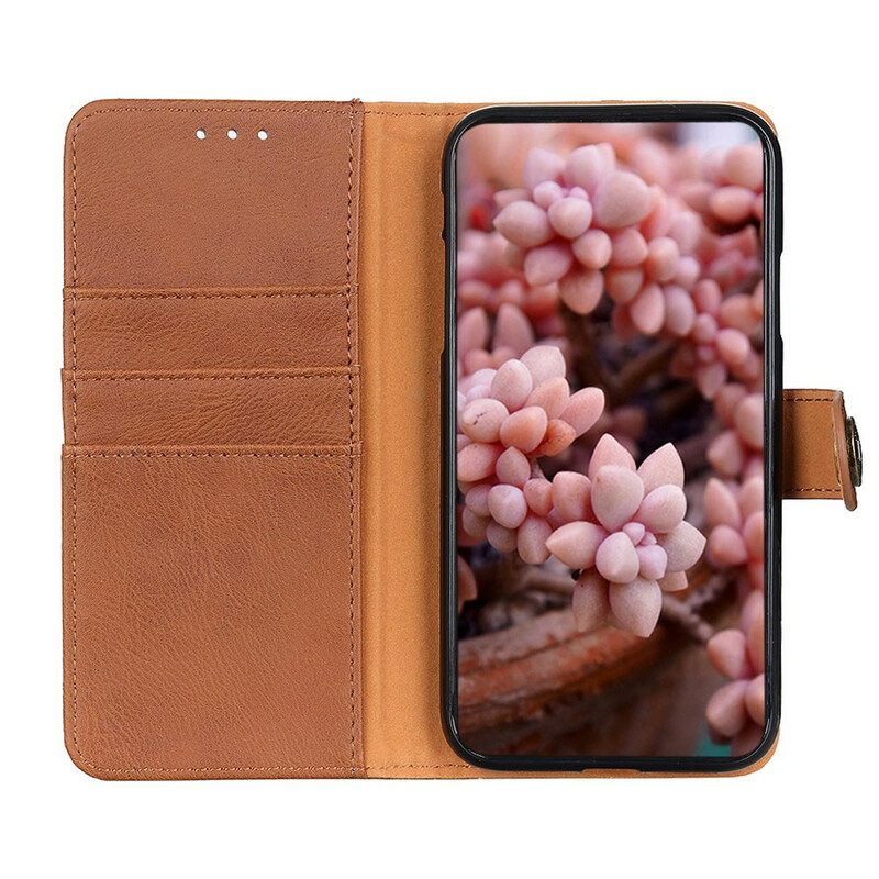 Folio-hoesje voor Asus Zenfone 8 Flip Flip Case Imitatieleer Khazneh Flip