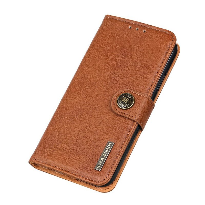 Folio-hoesje voor Asus Zenfone 8 Flip Flip Case Imitatieleer Khazneh Flip