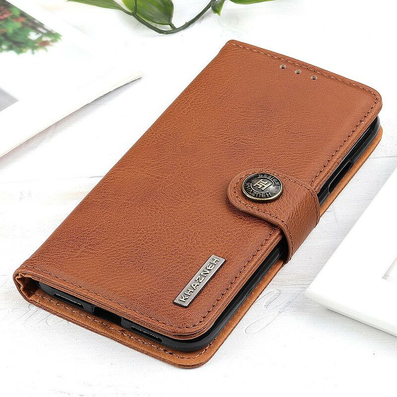 Folio-hoesje voor Asus Zenfone 8 Flip Flip Case Imitatieleer Khazneh Flip