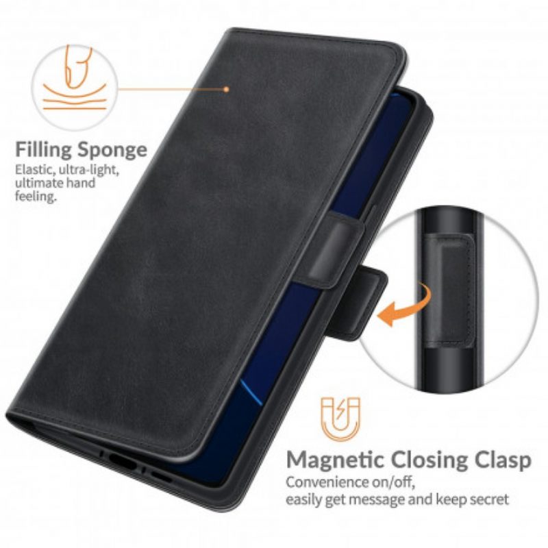 Folio-hoesje voor Asus Zenfone 8 Flip Flip Case Klassieke Dubbele Klep