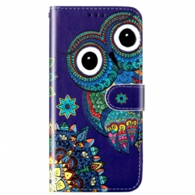 Bescherming Hoesje Poco C65 Blauwe Uil