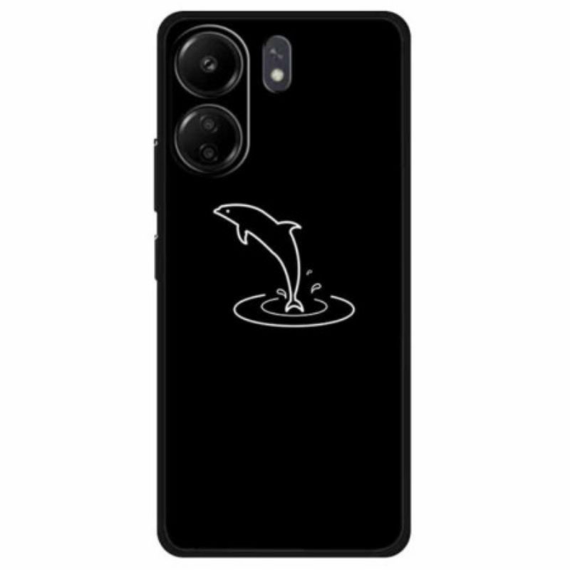 Cover Hoesje Poco C65 Telefoonhoesje Walvis