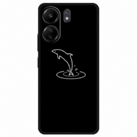 Cover Hoesje Poco C65 Telefoonhoesje Walvis