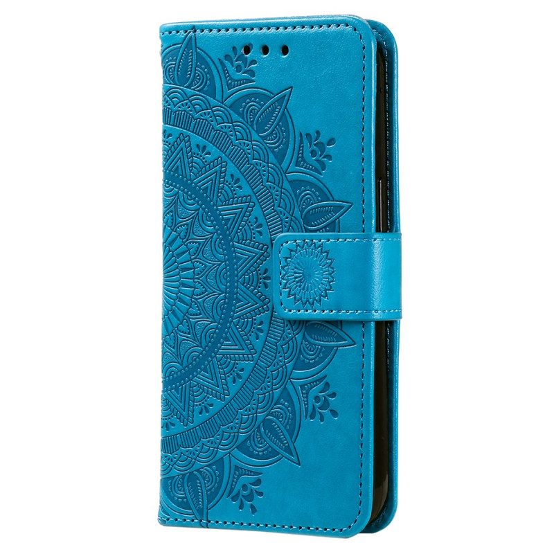 Folio-hoesje Poco C65 Telefoonhoesje Mandala-zon