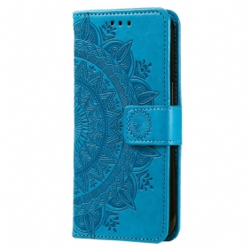 Folio-hoesje Poco C65 Telefoonhoesje Mandala-zon