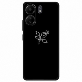 Hoesje Poco C65 Fleurette Bescherming Hoesje