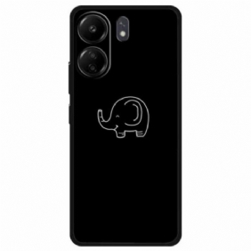 Hoesje Poco C65 Olifant Bescherming Hoesje