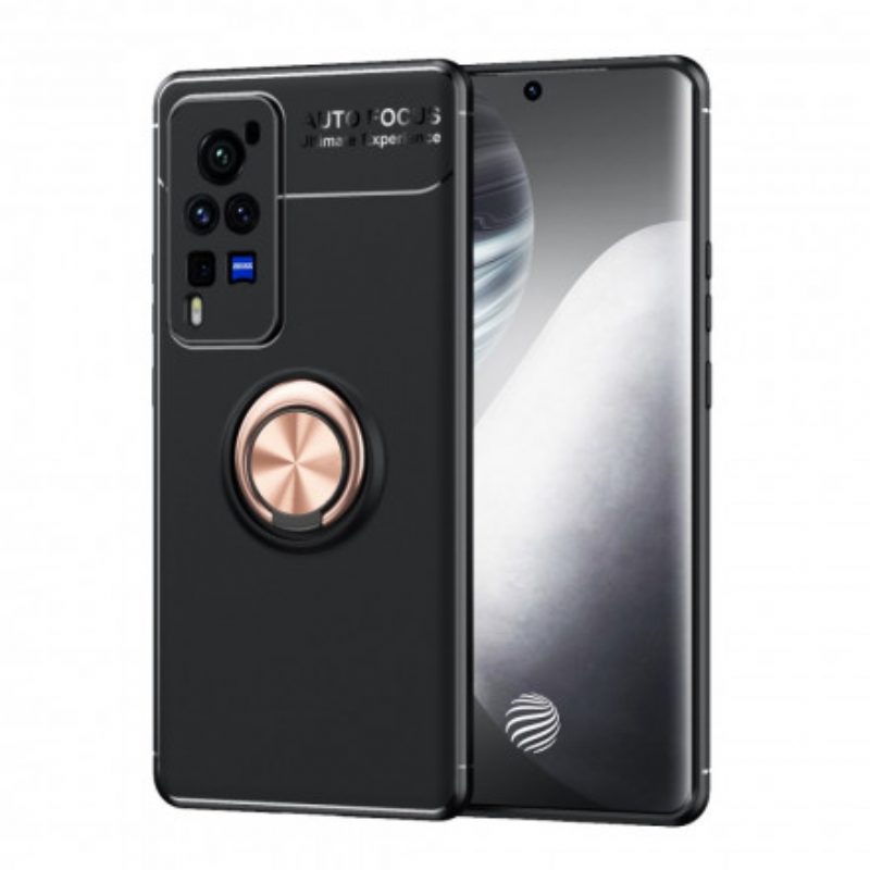 Hoesje voor Vivo X60 Pro Roterende Ring