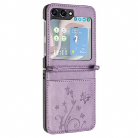 Hoesje Samsung Galaxy Z Flip 6 Vlinders En Bloemen