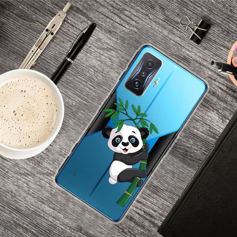 Hoesje voor Poco F4 GT Panda Op Zijn Bamboe