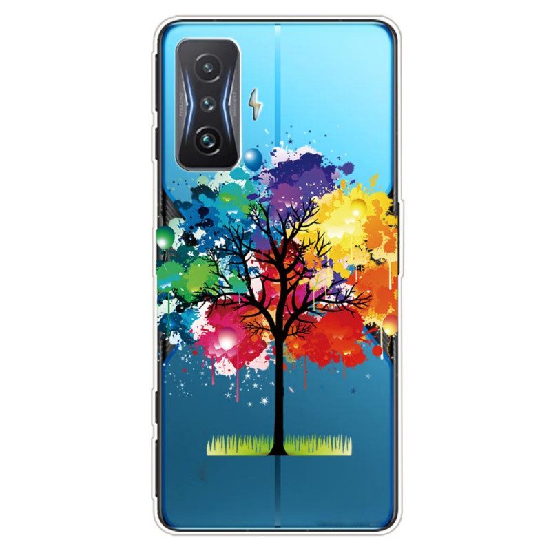 Telefoonhoesje voor Poco F4 GT Naadloze Aquarel Boom