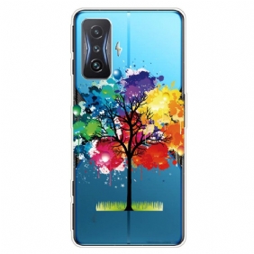 Telefoonhoesje voor Poco F4 GT Naadloze Aquarel Boom