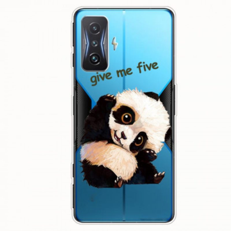 Telefoonhoesje voor Poco F4 GT Panda Geef Me Vijf