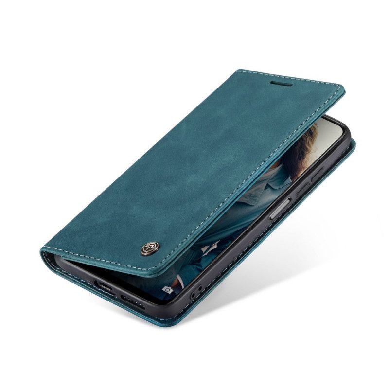 Bescherming Hoesje voor Xiaomi Redmi Note 11 Pro Plus 5G Folio-hoesje Caseme Kunstleer