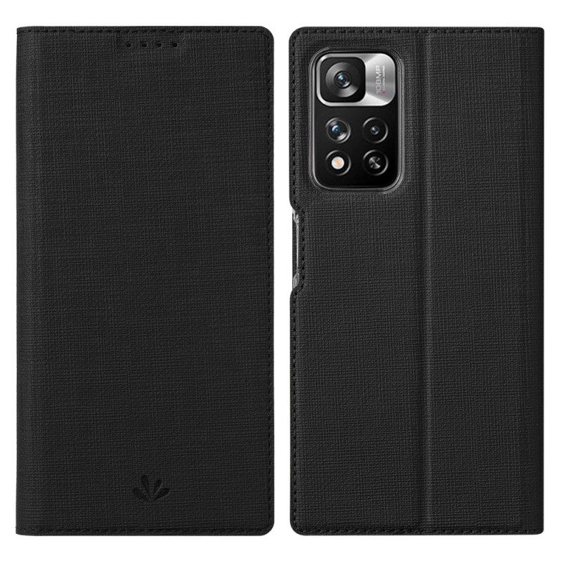 Bescherming Hoesje voor Xiaomi Redmi Note 11 Pro Plus 5G Folio-hoesje Vili Dmx-serie