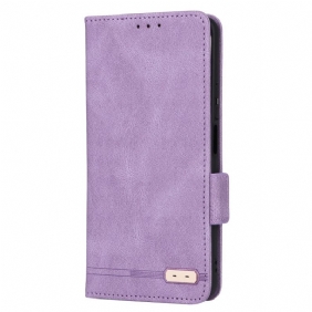 Flip Case voor Xiaomi Redmi Note 11 Pro Plus 5G Leren Styling