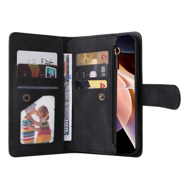 Flip Case voor Xiaomi Redmi Note 11 Pro Plus 5G Multifunctionele Portemonnee