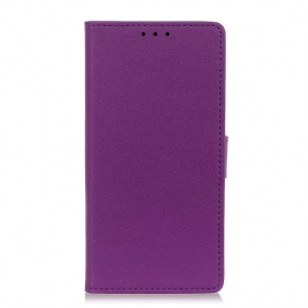 Folio-hoesje voor Xiaomi Redmi Note 11 Pro Plus 5G Klassiek Leereffect