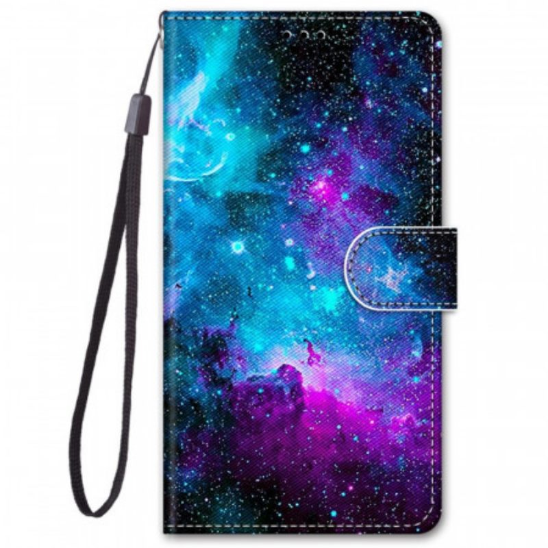 Folio-hoesje voor Xiaomi Redmi Note 11 Pro Plus 5G Kosmische Hemel