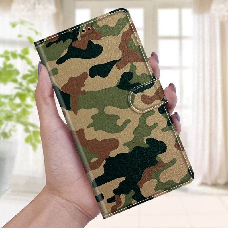 Folio-hoesje voor Xiaomi Redmi Note 11 Pro Plus 5G Militaire Camouflage