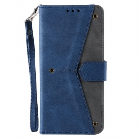 Folio-hoesje voor Xiaomi Redmi Note 11 Pro Plus 5G Skin-touch-naden